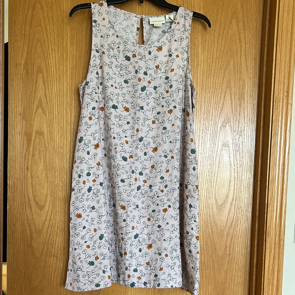 Floral Sleeveless Dress - Picture 1 of 7